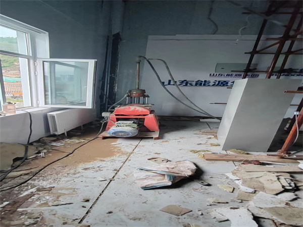 乐安地基基础下沉墙体裂缝加固注浆顶升施工